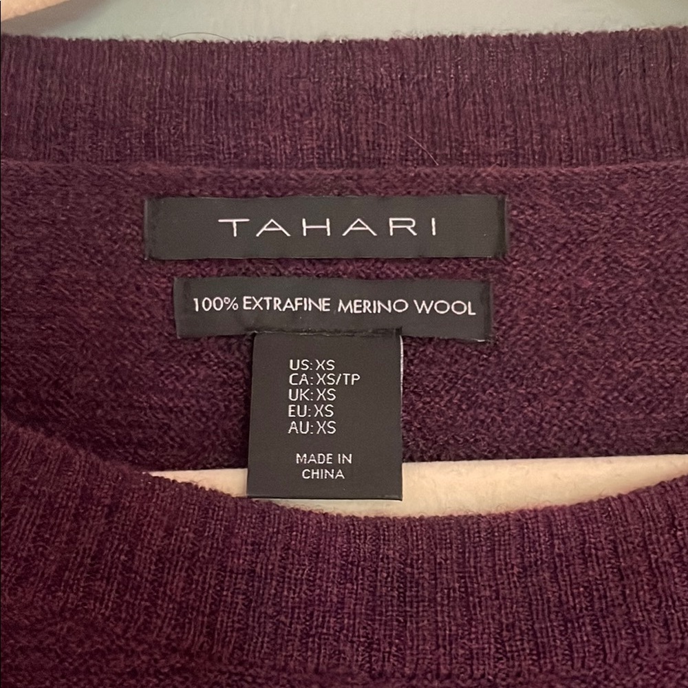 Tahari | Wool Sweater - Picture 2 of 3